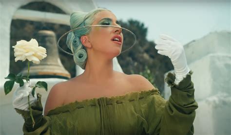lady gaga shares new video for 911 spin