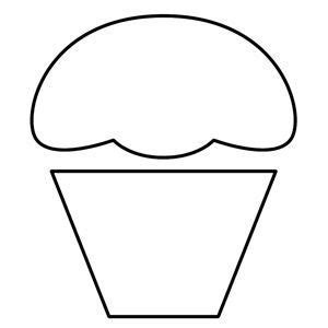 applique pattern cupcake muffin  melba  images royxa