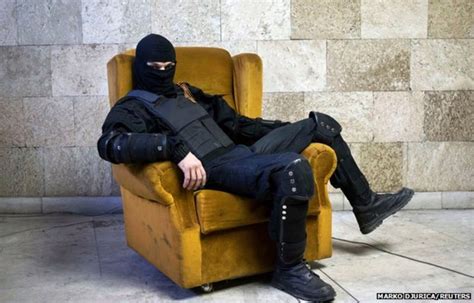 picture power the masked man bbc news