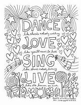 Coloring Pages Adult Printable Books Quote Grown Ups Create Doodle Fairy Sheets Dance sketch template