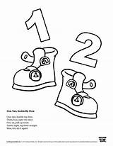 Buckle Shoe Two Coloring Pages Nursery Rhyme Preschool Worksheets Speakaboos Rhymes Worksheet Activities Theme Kids Shoes Kindergarten Poems Crafts Rhyming sketch template