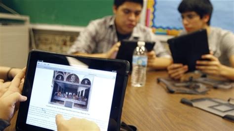 ipads tablets enhance classroom learning school administrators  cbc news