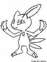Sneasel Coloring Pokemon Pages Dark Colouring Fun sketch template