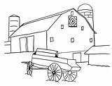 Barn Coloring Pages Quilt Amish Drawing Old Minimalist Roof Farm Block Easy Color Quilts Clipart Printable Simple County Scene Getdrawings sketch template