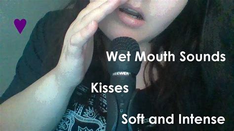 Wet Mouth Sounds And Kisses Asmr En Español Soft And Intense Youtube