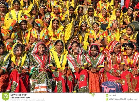 group of indian girls in colorful ethnic attire editorial photo image 29811426