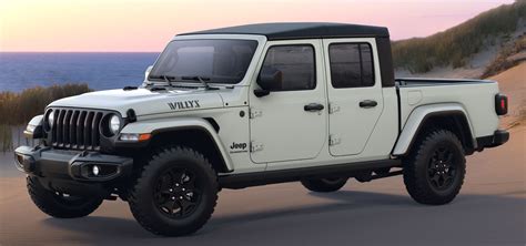 jeep introduces gladiator willys   lineup   moparinsiders