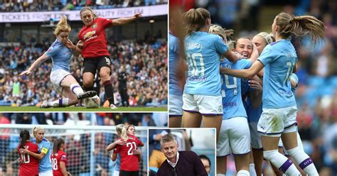 Man City 1 0 Man Utd Caroline Weir Scores Winner In Historic Women S