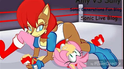 Sonic X Couples Sally Vs Amy Youtube