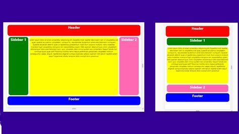 responsive website layout  html  css