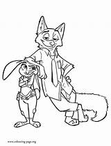 Zootopia While sketch template