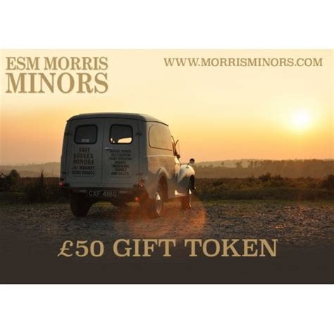 gift token miscellaneous  esm morris minors uk