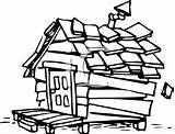 Shack Clipart Cabin Old Clip Shed Buildings Cartoon House Log Clipground Royalty Throwing Doesn Mean Value Money Property Add Will sketch template