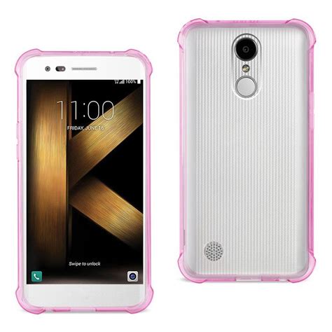 Reiko Reiko Lg K20 V K20 Plus Clear Bumper Case With Air Cushion