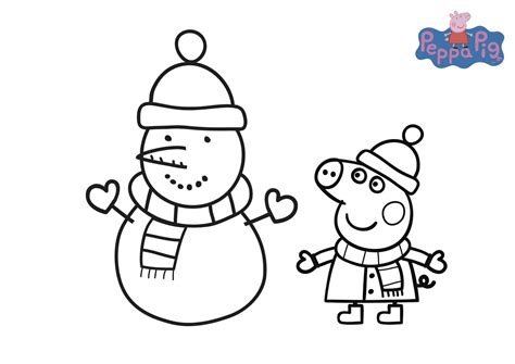 peppa pig coloring pages  family  friends print