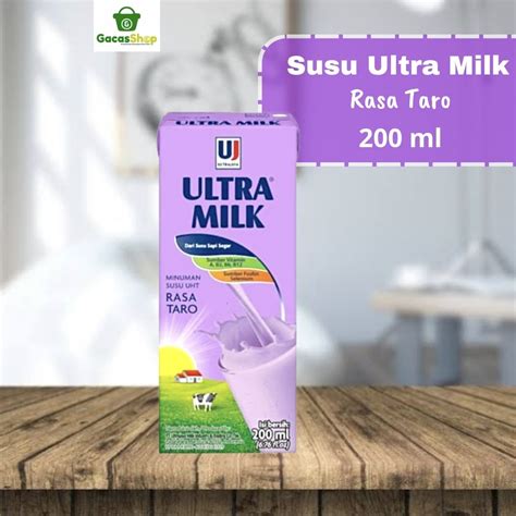 susu kotak ultra milk  ml gacasshop
