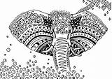 Afrique Difficiles Coloriages Elefants Ausmalen Bestof 101coloring Erwachsene Ausmalbilder sketch template