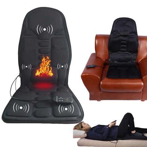 Home Car Massager Electric Back Massage Chair Seat Vibrator Back Neck