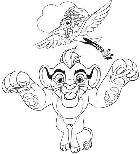 kion coloring pages coloring home