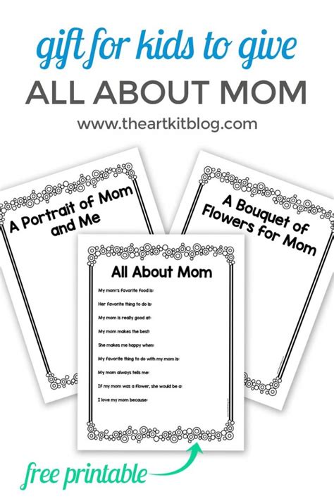 mom printables printables  mothers day fun