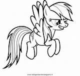 Coloring Rainbow Dash Pages Pony Printable Little Color Children Sheets Clipartmag Print Getdrawings Getcolorings sketch template