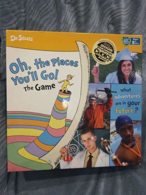 dr seuss wonder forge oh the places you ll go board game ages 8 and up