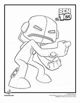 Coloring Ben Pages Humungousaur Alien Force Swampfire Popular Library Clipart sketch template