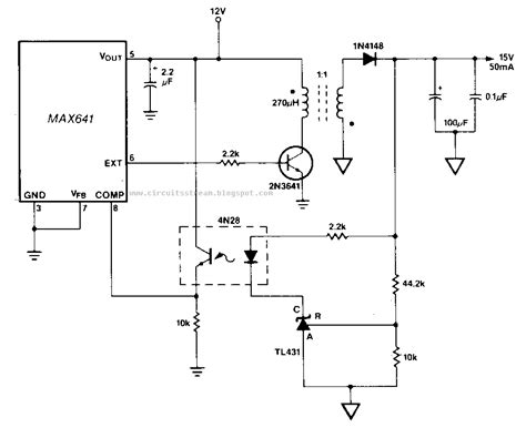 build  isolated dc dc converter circuit diagram electronic circuit diagrams schematics