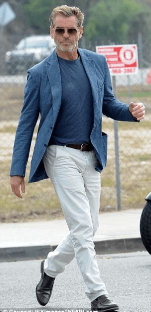 pierce brosnan 30 best outfits of male celebrities over 50 fashion