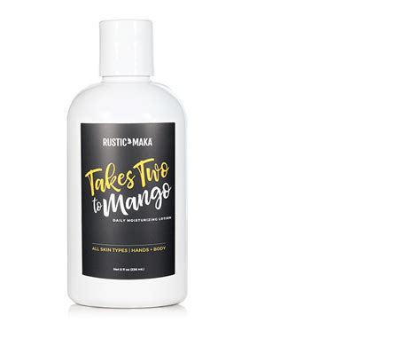 Takes Two To Mango Daily Moisturizing Lotion Rustic Maka Natural