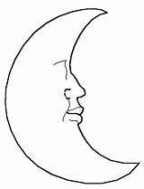 Moon Coloring Face Mystery Pages Kids Color Coloringpagesfortoddlers Phases Colors Learn sketch template