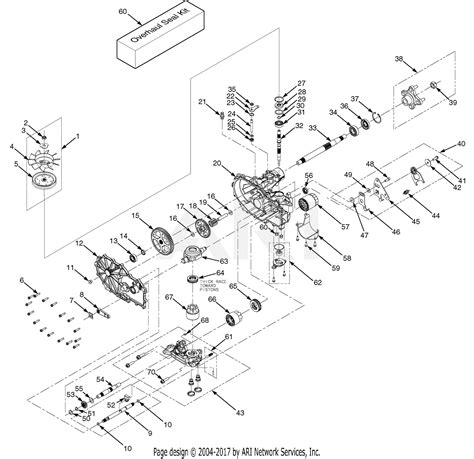 scag smfz  freedom  sn   parts diagram  zt  hydraulic axle assembly