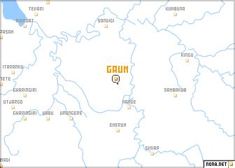 gaum papua  guinea map nonanet