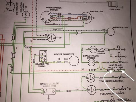 making sense  wiring diagram mgb gt forum  mg experience
