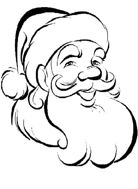 santa claus kids coloring pages   colouring pictures  print