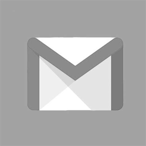 email icon   letter    center   gray background