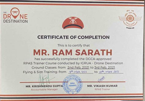 instructors  indian institute  drones  pioneer flying academy successfully complete