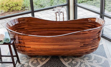 wooden bathtub pics