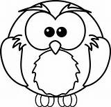 Coloring Owl Pages Nocturnal Bird Animals Arts Clip Cartoon sketch template