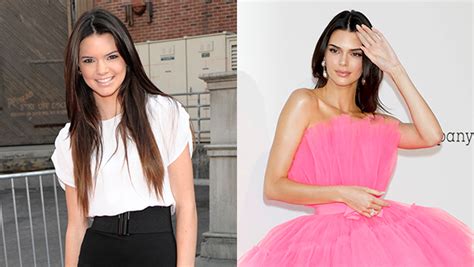 kendall jenner through the years photos of the model then