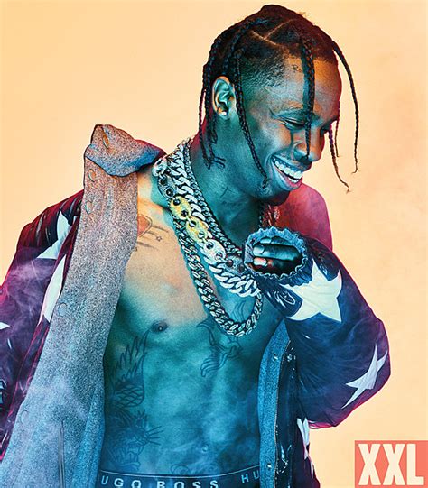 travis scott gives a hint he might have signed a deal with apple xxl