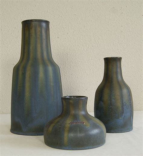 1960 s ceramano tundra vase group west germany pottery