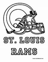 Coloring Pages Rams Nfl Louis St Football Texans Houston Logo Color Printable Angeles Los Sheets Sports Getdrawings Colormegood Print Getcolorings sketch template