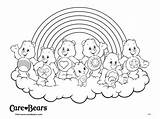 Bisounours Bears Nuages Livres sketch template