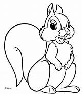 Squirrel Coloring Pages Cartoon Getcolorings Scaredy Printable sketch template