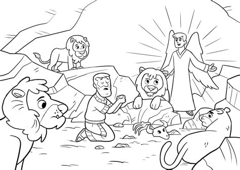 daniel  coloring page coloring pages