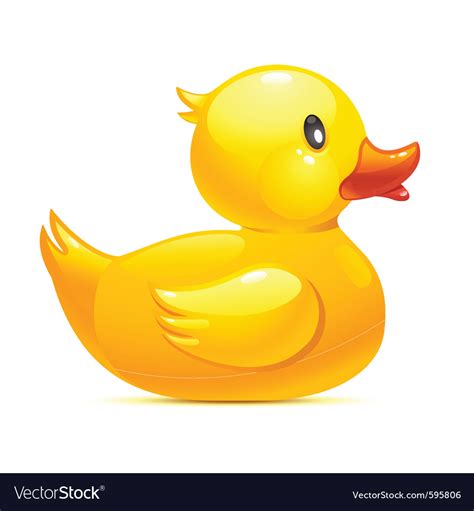 rubber duck royalty  vector image vectorstock