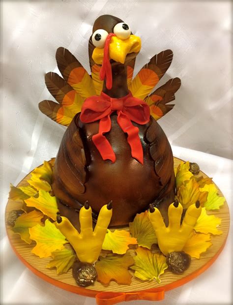 Funny Turkey Cake 2012 A Reworking Of My Design From 2007 Flickr