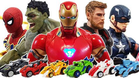 The Avengers Vs Thanos Go~ Thor Spider Man Iron Man