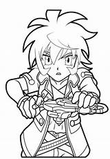 Coloring Pages Beyblade sketch template